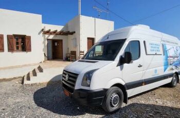 Η Κινητή Οδοντιατρική Μονάδα της Περιφέρειας Κρήτης, ταξίδεψε στην ακριτική Γαύδο