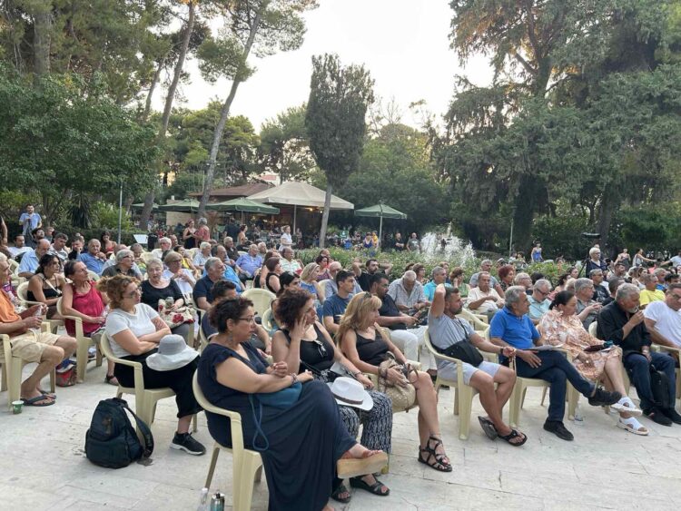 Φωτο από την εκδήλωση της 24 Ιουλίου που είχε πραγματοποιηθεί στο Ρέθυμνο