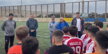 Περιοδεία στις αθλητικές υποδομές για Σκιαθίτη, Τζελίλη και Χαραλαμπίδου