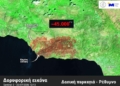Στα 45.000 τα καμένα στρέμματα στο Νότιο Ρέθυμνο σύμφωνα με το Εθνικό Αστεροσκοπείο